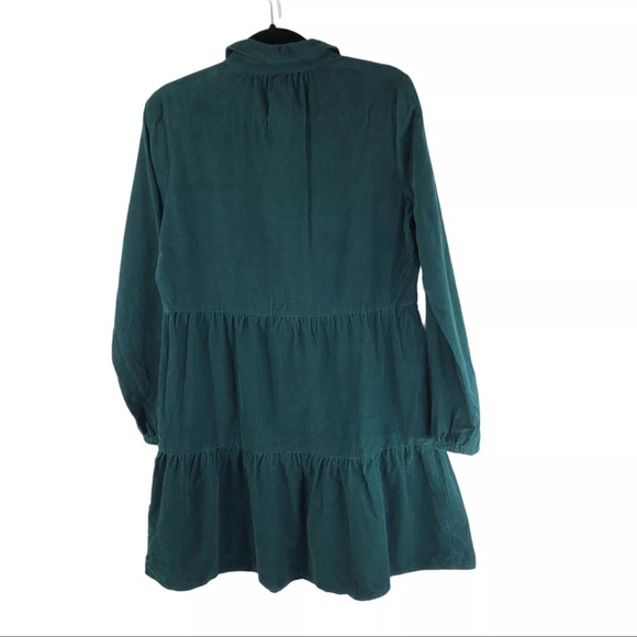 Jcrew corduroy button down Shirtdress - Picture 3 of 4